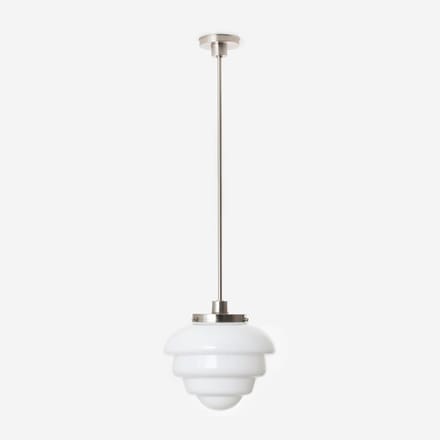 Hanglamp Citrus Large 20's Matnikkel - Art Deco Trade