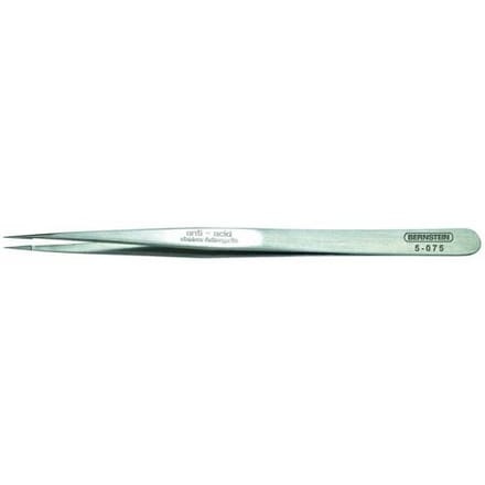 BERNSTEIN Tools for Electronics 5-075 SMD-pincet 60 SA Super-spits 140 mm