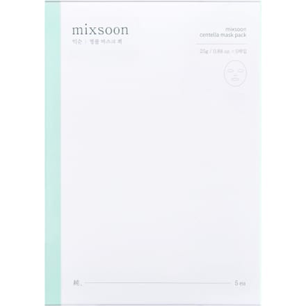 [Promotie] mixsoon - Centella Mask Pack - 25g*5stukken