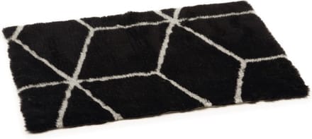 Beeztees Eco Vetbed Bench Qub Zwart/Grijs 78 cm - Hond