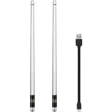 Een paar Glow Drumsticks 15-kleuren lichte drumstick Light Up Drumsticks Jazz Drumstick Drum transparant