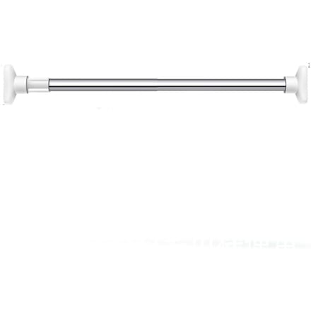 Support de cintre rétractable pour vêtements, installation sans trou pour salle de bain, balcon 70 ?120cm / white