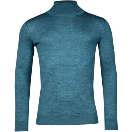 Baileys Trui Rollneck Merino Single Knit Raf Blue / male