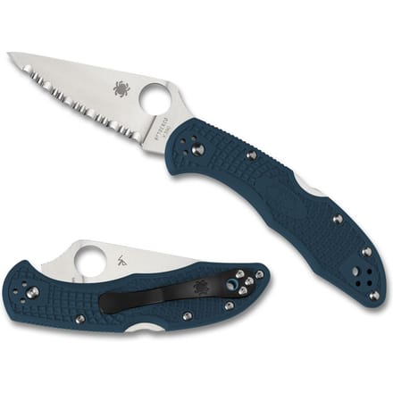 Spyderco Zakmes Delica 4 Lightweight Blue K390 SE