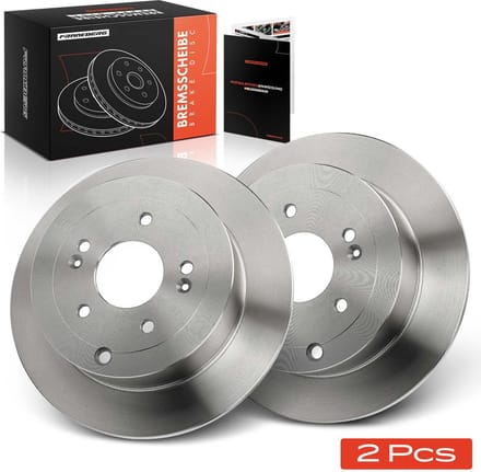Frankberg 2x Remschijven Achteras voor Hyundai