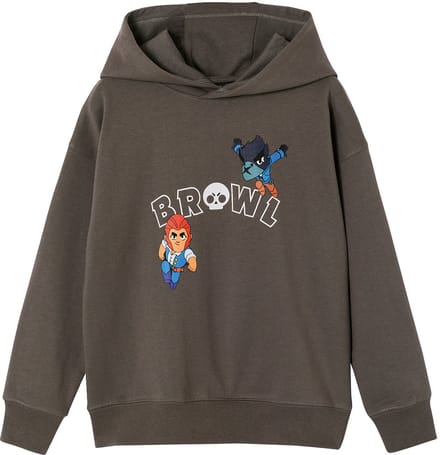Vertbaudet Sweater met capuchon jongen BRAWL STARS