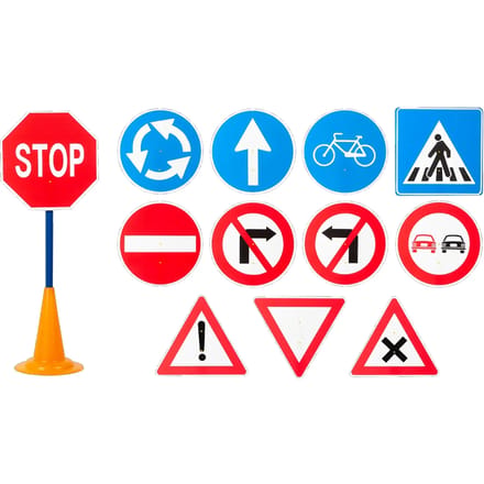 Verkeersbord Kuebler Sport Traffic (x12)