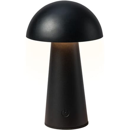 LIVARNO Oplaadbare tafellamp, warmwit, 1200 mAh (Zwart)