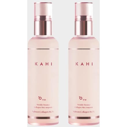 KAHI Duo d'Ampoules Brume de Collagène 120ml x 2 Boost Élasticité & Éclat white