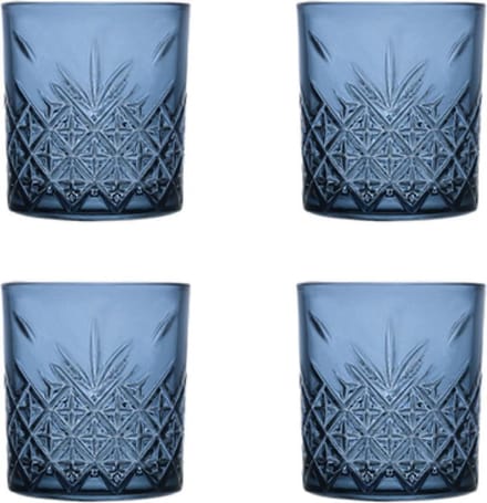 Pasabahce Timeless Tumbler 35,5 Cl Blauw - 4 Stuks