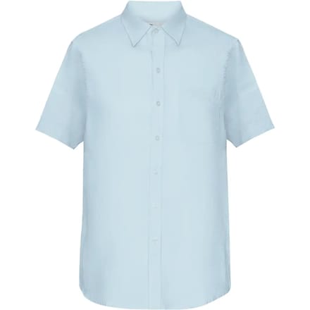 Linnen overhemd Colorful Standard Organic polar blue