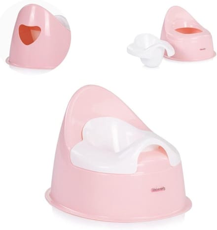 Potje - Kinderpotje Zindelijkheidstrainer - Zindelijkheidstraining - Antislip Basis - 36 x 24 x 25 cm - Roze