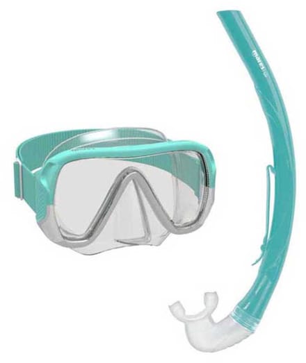 Mares Keewee Duikset Turquoise - Maskers & Snorkel