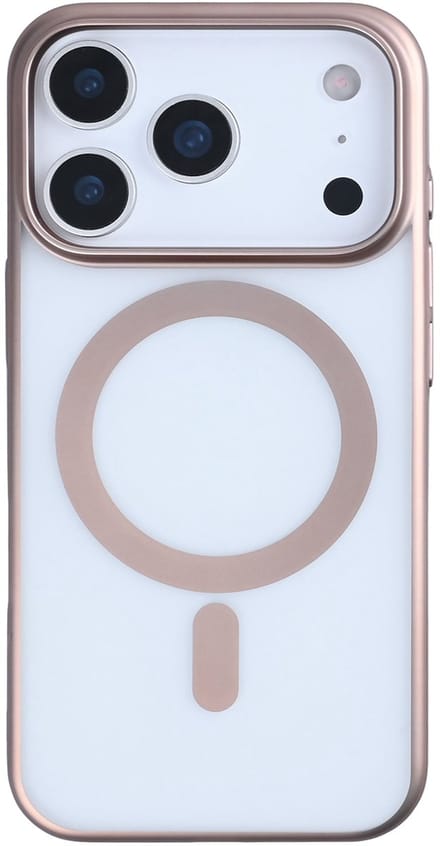 Rixus Instinct Mag Case For iPhone 17 Pro Max Desert Titanium