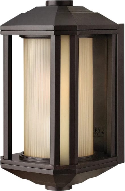 Hinkley LED Wand Buitenlamp Castelle | 1X E27 Max 60W | IP44 | Dimbaar | Bronze