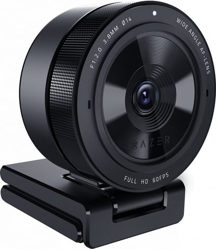 Razer Kiyo Pro USB - USB 3.0 Webcam - Full HD / 60 FPS - Groothoeklens - Zwart
