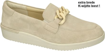 Solidus -Dames - taupe - ballerina's & mocassins - maat 36.5