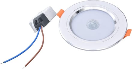 Dimbare LED Plafondlamp met Bewegingssensor - 9W Opbouw Inbouw Infrarood Detectie Warm Licht