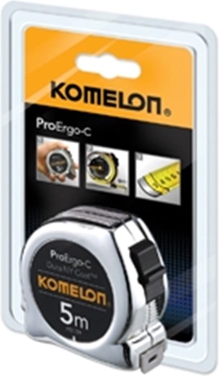 Komelon rolbandmaat km74519 5mtr x 19mm ( a 1 st )