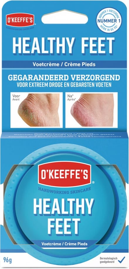 O'Keeffe's - Healthy Feet - 6 x 91 gr - Voordeelverpakking