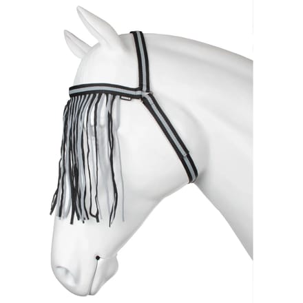 Horka Vliegenfrondeel Keelriem 40 Cm Polyester Zwart/grijs