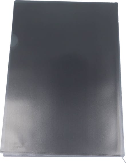 Exiton - L sheet - A4 - Charcoal - Dossiermap - L-mappen - 25 stuks