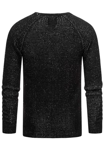 Chunky Slim Fit V-Hals Trui