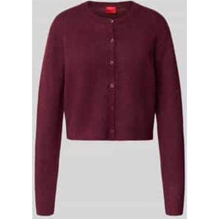 Regular fit gebreid jack met wol, model 'SFEBRA'