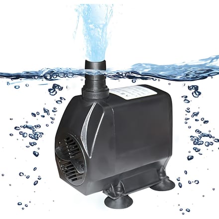 Mini dompelpomp voor water Debiet instelbaar Max 2500L/H Debiet 8,2ft Lift Draagbare elektrische pomp met US plug