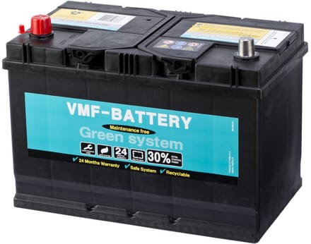 VMF Calcium SMF 12V 100Ah - Loodzuur - Startaccu - 60033