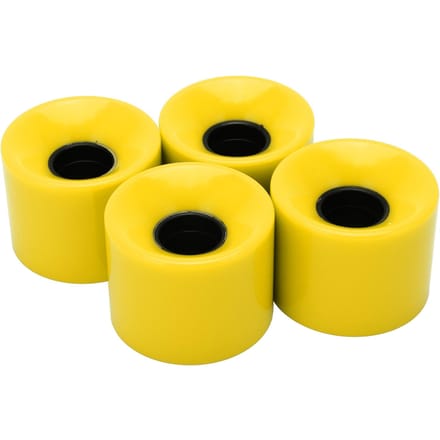 PUENTE 4pcs 60x45mm Roues de Skateboard 78A Roues de Cruiser Longboard Pièces de Rechange Jaune