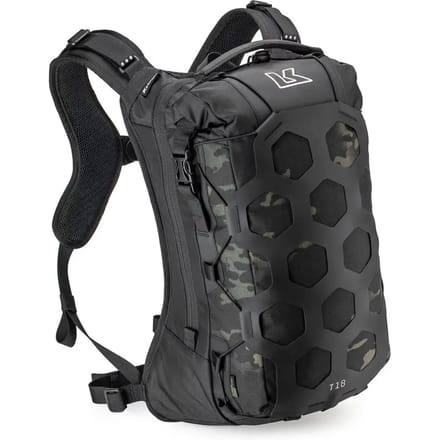 Kriega Trail18 Camo waterdichte adventure motor rugzak