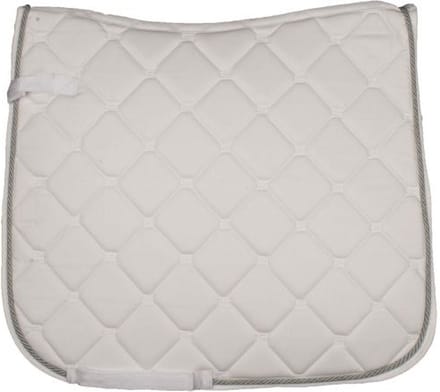 Pagony Supreme Zadeldek - Maat: Shetland - Wit - Polyester