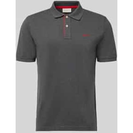 Regular fit poloshirt met gestikt logo