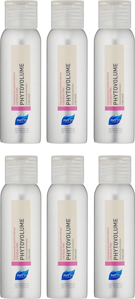 Phyto Paris Phytovolume Volumizing shampoo Fine Hair 50ml x 6