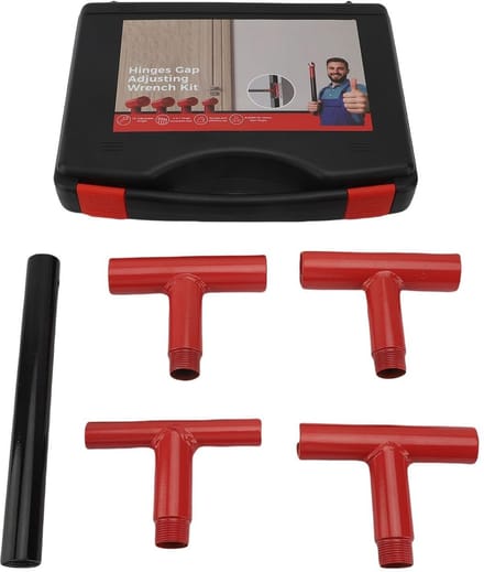 Dailygoods - 4-in-1 Deurscharnier Instelling Tool voor Precisie