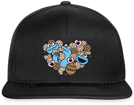 Sesamstraat Hart Met Koekiemonster Snapback cap