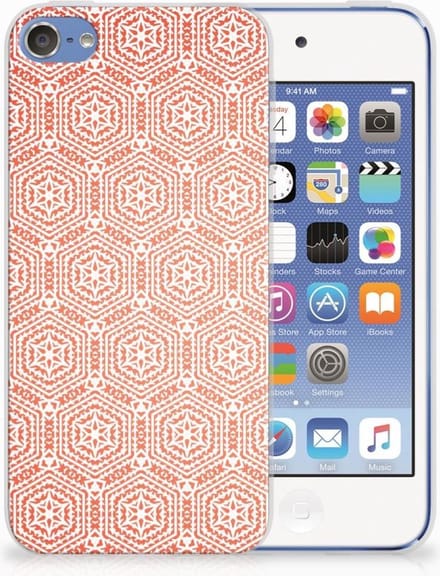 Apple iPod Touch 5 | 6 TPU bumper Pattern Orange