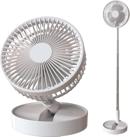Solacis Ventilator staand - Ventilator tafel - Ventilator staand stil - Ventilator - Must have voor in de zomer!