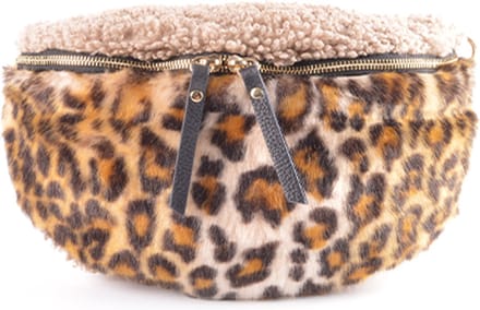 Giuliano kunstvacht heuptas Karin - Panter - Dames - Made in Italy