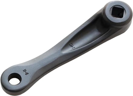 Fiets Crank Arm - Linker Arm - Kinderfiets Onderhoud - Korte Cranklengte - 140mm - Zwart