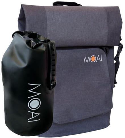 Moai Waterdichte Tassenset – Dry Backpack Traveller & 10L Dry Bag –