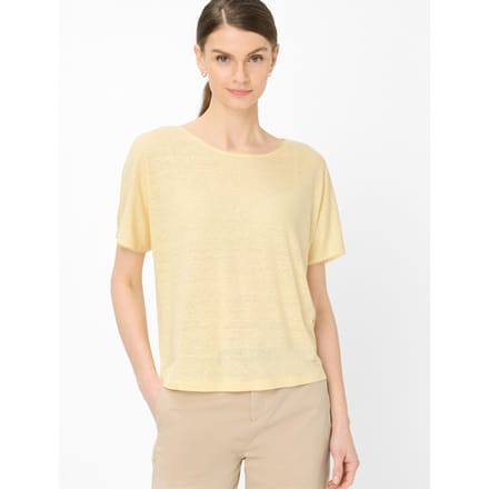 Brax Dames Shirt  Style CAELEN S limoncello, lichtgeel, maat 48