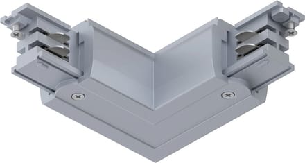 Paulmann 91370 ProRail3 L-Connect Erde 230V-railsysteemcomponenten L-verbinder ProRail3 Zilver