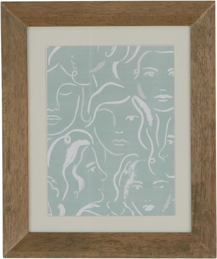 Habitat Artisan Wall Art muur kunst met kader H30 - W25