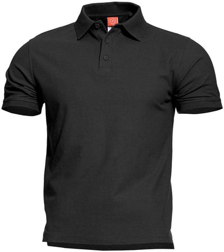 Pentagon Aniketos Korte Mouw Poloshirt Zwart L Man