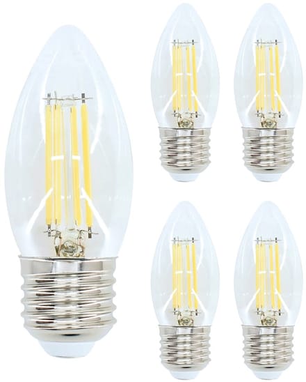 Bemko Premium LED Lamp E27 - vervangt 50W (6W) - 700lm - 2700K Warm Wit - 230V - 5 stuks