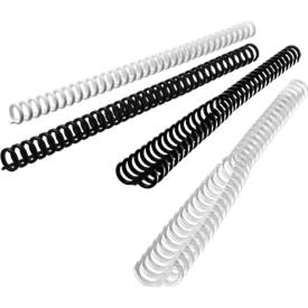 GBC® Click-inbindruggen ibico, transparant, 8 mm, 50 stuks