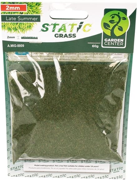 AMMO by Mig Jimenez Modelbouwdecoratie - MIG 8809 Static Grass - Late Summer - 2mm - 60gr. Kunstgroen