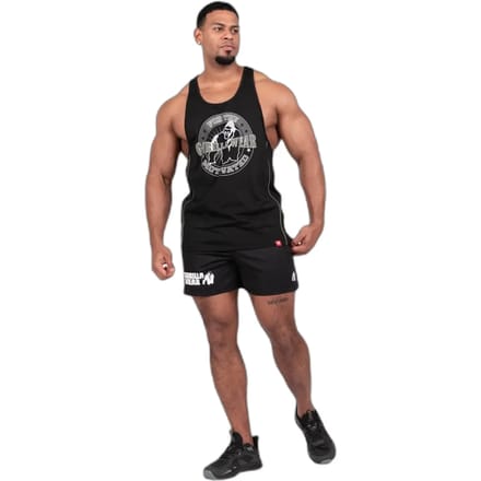Gorilla Wear Miles Mesh Korte Broek - Zwart - M